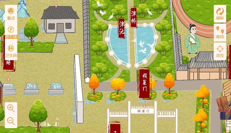 泸县手绘地图景区语音讲解导览系统：智慧景区建设的基石